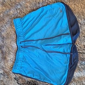 Women's Nike Athletic Dri-Fit Blue Shorts Size XS